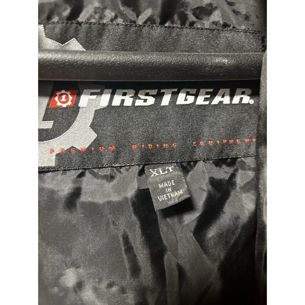 Firstgear Mens High Performance Textile Collection Hypertex Jacket Red Size XLT